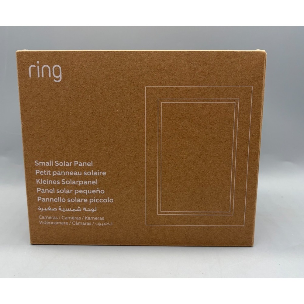 Ring Small Solar Panel for Ring Camera - White - Sealed